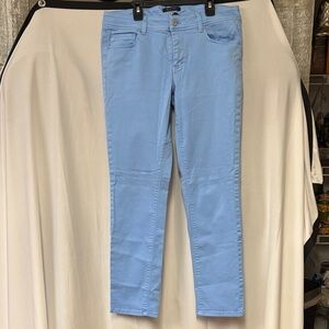 White House Black Market Sky Blue Skinny Jeans